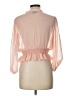 ASOS Design 100% Polyester Pink 3/4 Sleeve Blouse Size 12 - photo 2