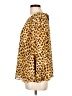 Kasper 100% Polyester Animal Print Gold 3/4 Sleeve Blouse Size L - photo 5