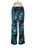 Natori Paisley Blue Casual Pants Size M - photo 1