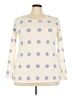 Lularoe Polka Dots Ivory Long Sleeve T-Shirt Size 22 - 24 - photo 1