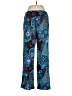 Natori Paisley Blue Casual Pants Size M - photo 2