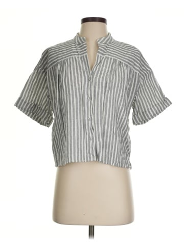 FRAME Short Sleeve Blouse (view 1)