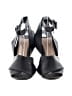 Diane von Furstenberg Black Sandals Size 7 - photo 2