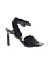 Diane von Furstenberg Black Sandals Size 7 - photo 1