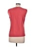 Ann Taylor LOFT 100% Polyester Red Short Sleeve Top Size M (petite) - photo 2