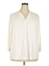 J.Jill Ivory 3/4 Sleeve Blouse Size 2X - photo 1