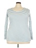 Lularoe Blue 3/4 Sleeve T-Shirt Size 22 - 24 - photo 1