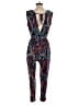 Ambiance Apparel Paisley Purple Jumpsuit Size L (estimated) - photo 2