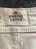 Marine Layer Ivory Jeans Size 2 - photo 7