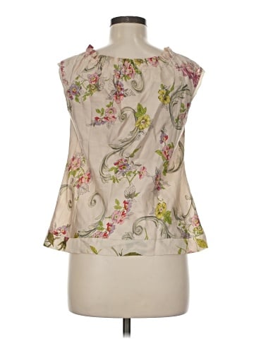 Johnny Was Sleeveless Silk Top (view 2)