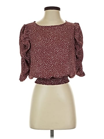 Paper Crane 3/4 Sleeve Blouse (view 1)