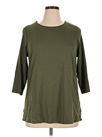 J.Jill 3/4 Sleeve T-Shirt (view 1)