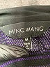 MING WANG Plaid Purple Coat Size M - photo 6