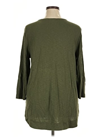 Chico's 3/4 Sleeve T-Shirt (view 2)