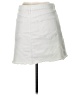 Just Black Solid White Casual Skirt Size L - photo 2