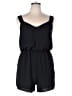 Vanilla Bay 100% Polyester Solid Black Romper Size XL - photo 1