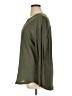 DR2 100% Polyester Green Long Sleeve Blouse Size XL - photo 5