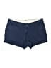 Lilly Pulitzer 100% Cotton Solid Blue Shorts Size 16 - photo 1