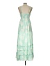 Torrid 100% Rayon Teal Cocktail Dress Size Lg Plus (0) - photo 2