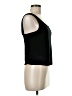 Xscape 100% Polyester Black Sleeveless Top Size M - photo 4