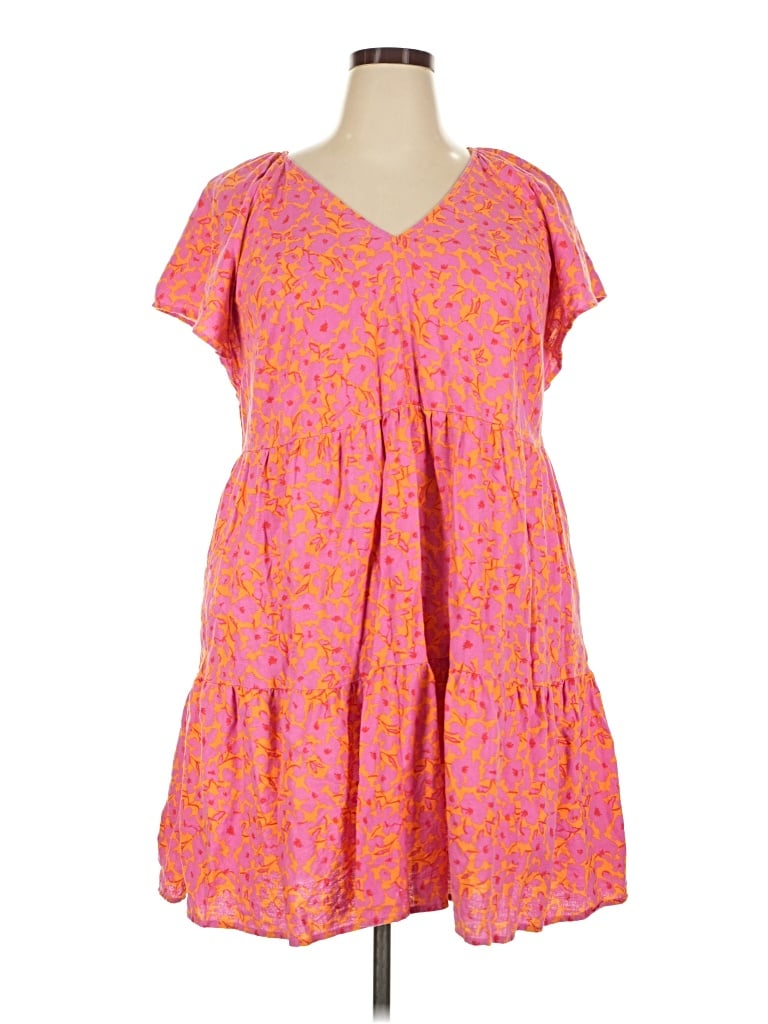 Pre-owned Universal Thread Casual Dress In Pink