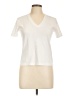 Massimo Dutti Ivory Short Sleeve Top Size L (estimated) - photo 1