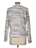 Candie's 100% Polyester Metallic Gray Pullover Sweater Size M - photo 2