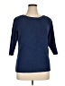 Roz & Ali Blue Pullover Sweater Size 1X - photo 1