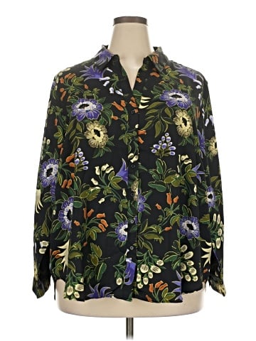 PREMISE 3/4 Sleeve Blouse (view 1)