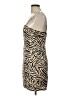 Forever 21 100% Polyester Animal Print Tan Cocktail Dress Size L - photo 5