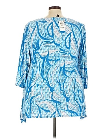 JM Collection 3/4 Sleeve Blouse (view 2)