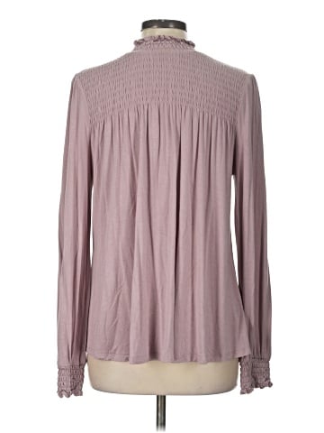 Cable & Gauge Long Sleeve Blouse (view 2)