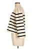 J.Crew 100% Cotton Stripes Ivory 3/4 Sleeve Top Size L - photo 5