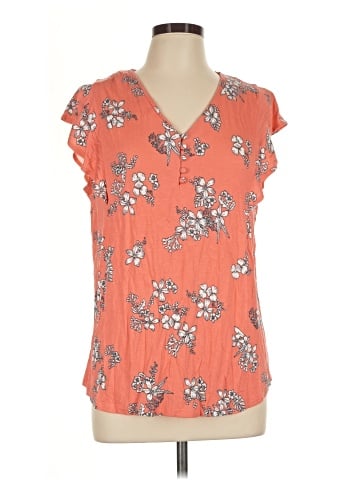 Liz Claiborne Short Sleeve Blouse (view 1)