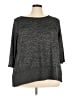 Lane Bryant Gray 3/4 Sleeve T-Shirt Size 22 - 24 Plus - photo 1