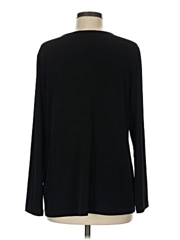 Susan Graver Long Sleeve T-Shirt (view 2)