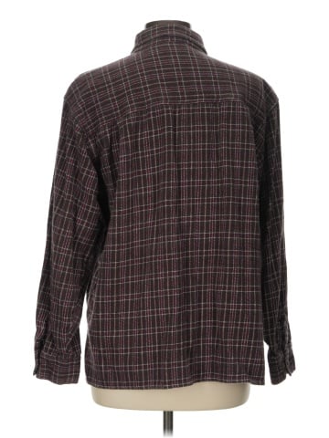 Rubbish Long Sleeve Button-Down Shirt (view 2)