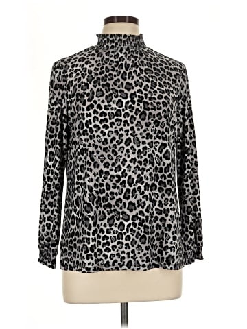 Anne Klein Long Sleeve Blouse (view 1)