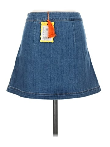 Chelsea & Violet Denim Skirt (view 2)