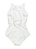 Venus Solid White One Piece Swimsuit Size 8 - photo 2