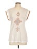 Umgee Ivory Short Sleeve Top Size L - photo 1
