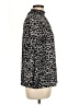 Anne Klein Animal Print Black Long Sleeve Blouse Size L - photo 4