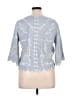 Solitaire Blue 3/4 Sleeve Blouse Size XL - photo 2
