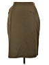 Max Mara 100% Polyester Solid Brown Casual Skirt Size 10 - photo 1