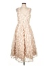 Eliza J 100% Polyester Ivory Cocktail Dress Size 10 - photo 1