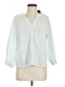 Levi's 100% Cotton Blue 3/4 Sleeve Blouse Size M - photo 1