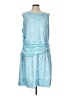Gretchen Scott Designs Blue Casual Dress Size L (estimated) - photo 1