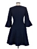 Eliza J 100% Polyester Solid Blue Casual Dress Size 4 - photo 2