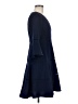 Eliza J 100% Polyester Solid Blue Casual Dress Size 4 - photo 4