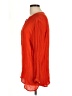 Old Navy 100% Rayon Orange Long Sleeve Blouse Size L - photo 5
